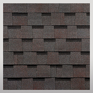 Ламинированная черепица DRAGON LUX, изюм