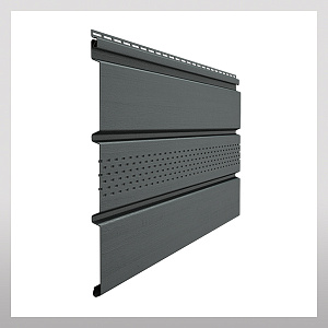 Софит Standard с центральной перфорацией, графит