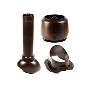 Комплект для кровли из профиля 35, неутепленный, коричневый