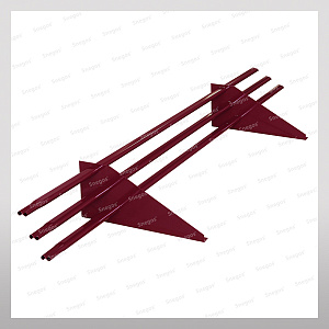 Снегозадержатель Snegos ПОИНТ ЛЮКС