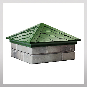 Колпак 390х390, зеленый