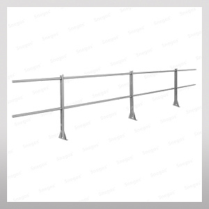 Кровельное ограждение Snegos ЭКОНОМ ПЛЮС ОЦ., 600 для парапета