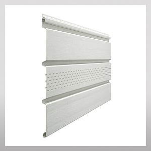 Софит Standard с центральной перфорацией, пломбир