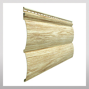 Виниловый сайдинг Docke LUX Монреаль D4,7T, рябина