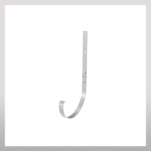 Крепление желоба вертикальное 185мм, белый