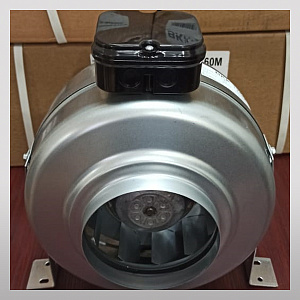 Вентилятор канальный, 100 мм