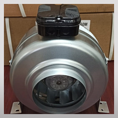 Вентилятор канальный, 100 мм