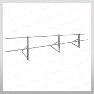 Кровельное ограждение Snegos ЭКОНОМ ПЛЮС ОЦ., 600