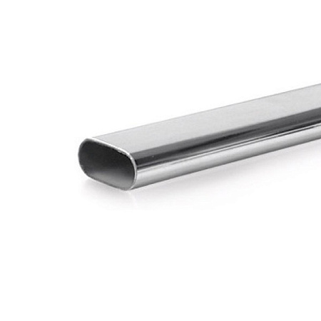 Труба плоскоовальная 30х15 х/к 