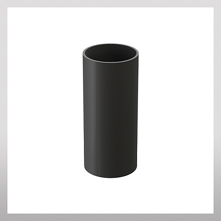 Труба водосточная 1м, графит