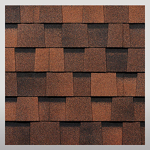 Ламинированная черепица DRAGON LUX, кофе