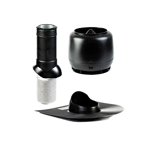 Комплект для битумной кровли H-500, утепленный, черный