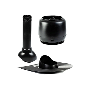 Комплект для битумной кровли, неутепленный, черный