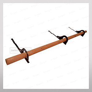 Снегозадержатель Snegos Бревно ЭКО для натуральной черепицы