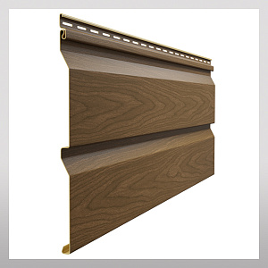 Виниловый сайдинг Docke LUX D5D, миндаль