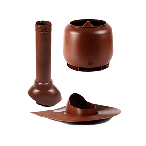 Комплект для битумной кровли, неутепленный, красный